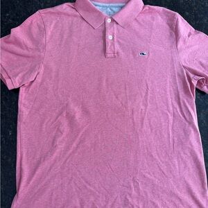 Vineyard Vines Men's Edgartown Polo in Lobster Reef. Sz. Med.